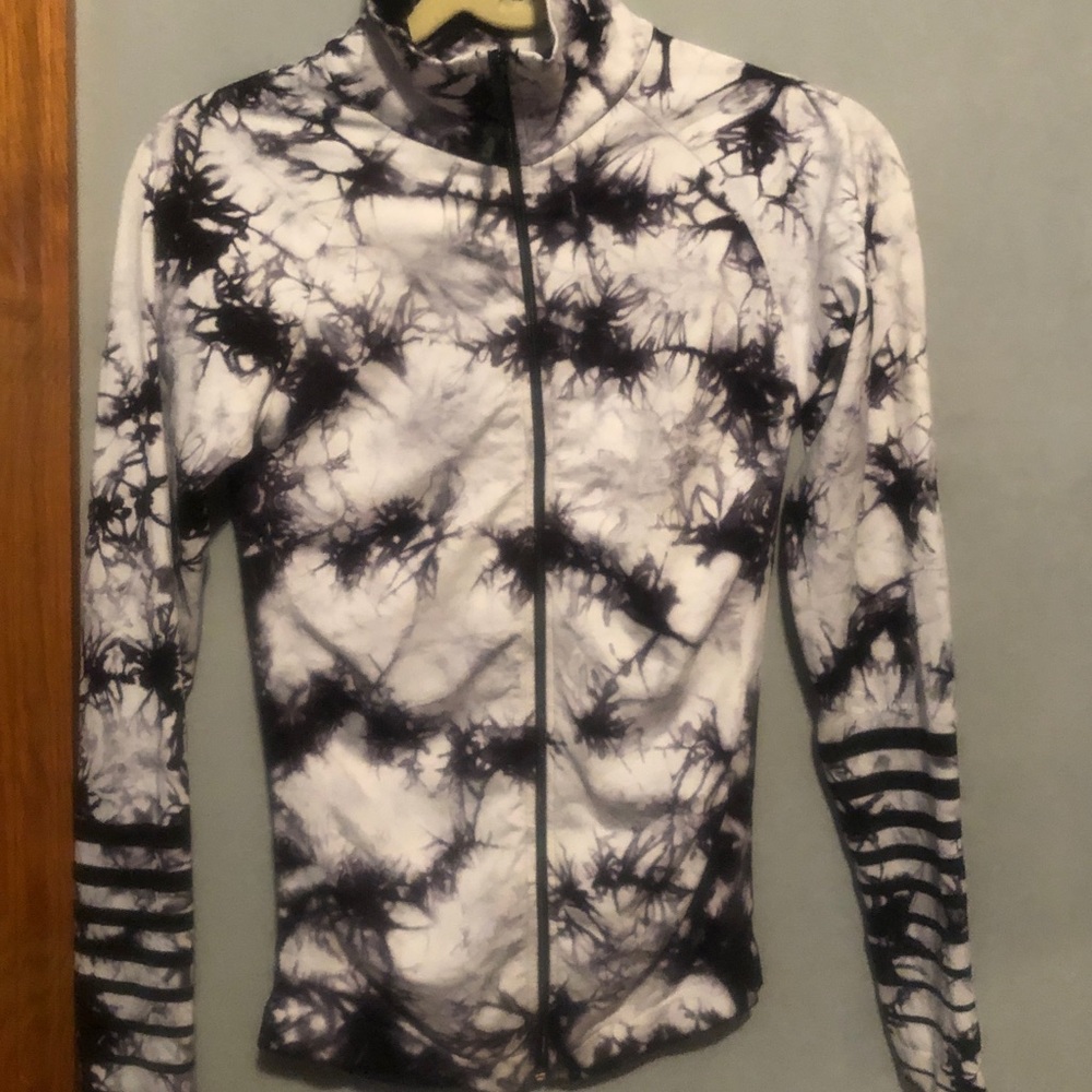 Tye dye crew neck warm up